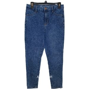 No Boundaries Skinny High Waisted Dark Denim Jeans with Pockets size 13